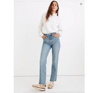 Madewell- The Perfect Vintage Straight Jean in Hoye Wash